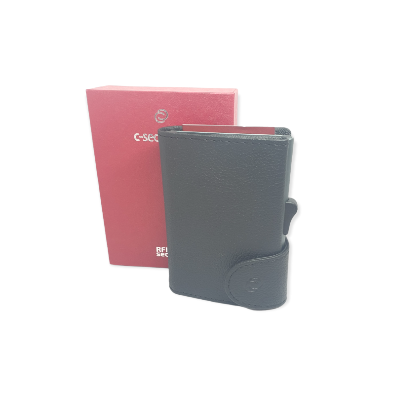 Carteira Cartões C-Secure XL RFID Preto