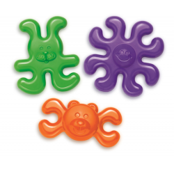 Geokid Animais Encaixes Jumbo 18 pcs Quercetti