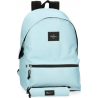 Mochila Portátil + Estojo Pepe Jeans ARIS Azul Claro