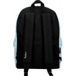 Mochila Portátil + Estojo Pepe Jeans ARIS Azul Claro