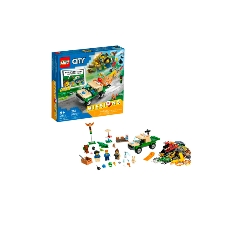 LEGO City - Missões de Resgate de Animais Selvagens - 60353