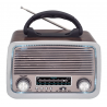 Rádio Vintage Madeira Clara/Escura Sami RS-11807