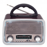 Rádio Vintage Madeira Clara/Escura Sami RS-11807