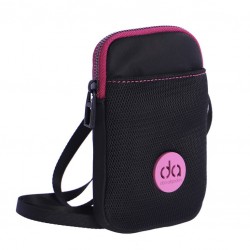 Bolsa Telemóvel Preta Don Algodon