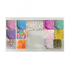 Kit Pulseira Crea Perline Nice 500 PCS