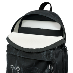 Mochila PC - Wunderland X Ghuts Black & White