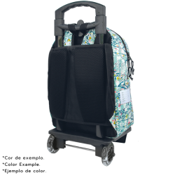 Mochila Escolar Prince TRUCK MONSTER