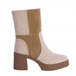 Botas Senhora Bege Amichi