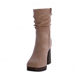 Botas Senhora Bege Amichi
