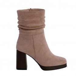 Botas Senhora Bege Amichi
