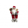 Pai Natal Sentado com Esquis