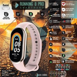 Relógio Smartwatch Running & Pro Rosa