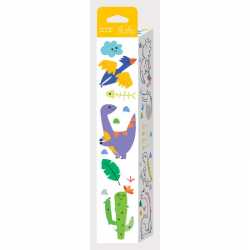 Rolo para Colorir + Crayons - Dinossauros