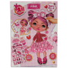 Boneca Magnética Pink- Dress Up Doll