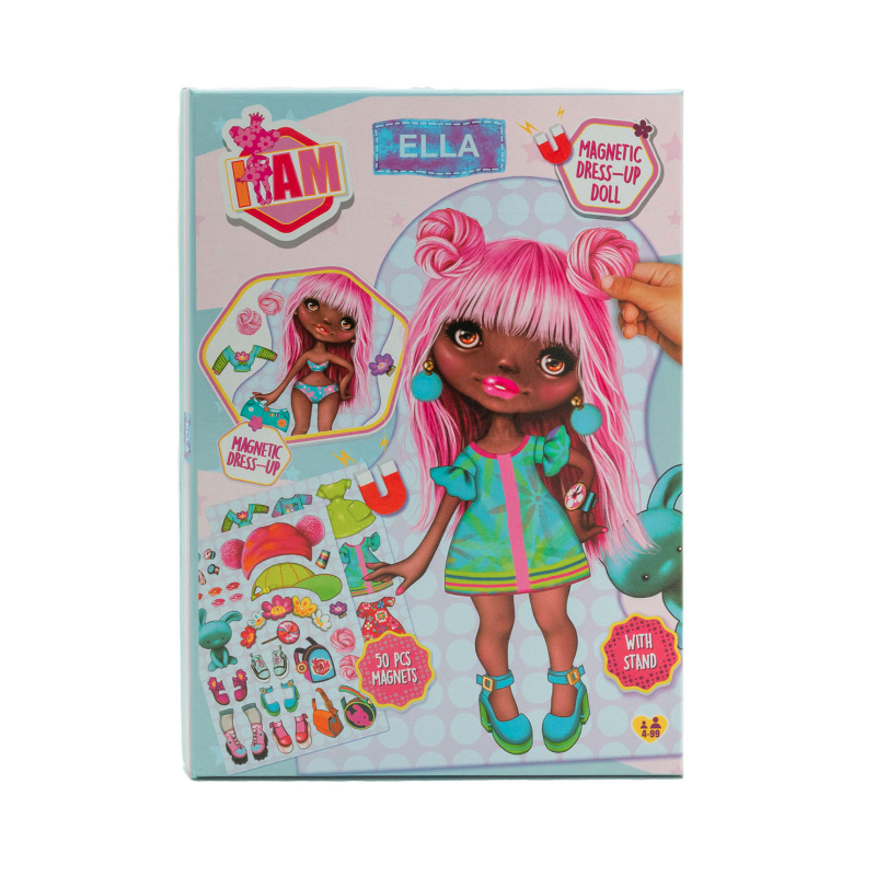 Boneca Magnética Ella- Dress Up Doll