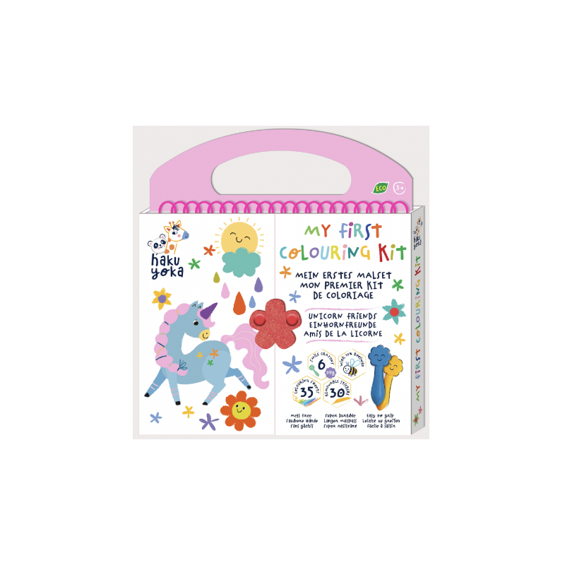 O Meu Primeiro Kit de Colorir- Unicórnios