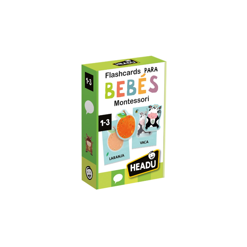 Cartas de atividades par bebés - Montessori