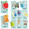 Cartas de atividades par bebés - Montessori
