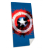 Toalha Praia Algodão - Capitão América Avengers