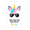 Toalha Praia Microfibra - Those Who Have Magic Unicorn