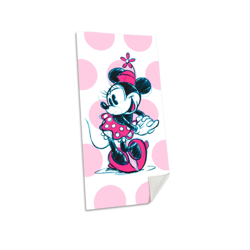 Toalha Praia Algodão - Minnie Disney
