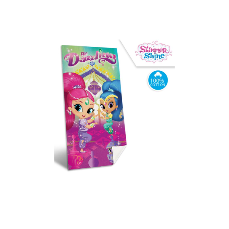 Toalha Praia Algodão - Shimmer & Shine