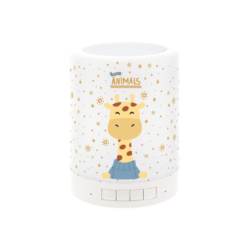 Lâmpada Coluna Bluetooth Girafa