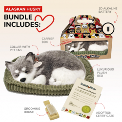 Peluche Cão Alaska Husky Perfect Petzzz