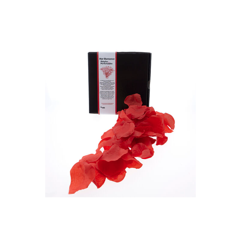 Pétalas vermelhas perfumadas com fragrância afrodisíaca