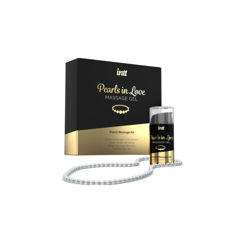 Intt massage & Oral sex- Perólas apaixonadas com colar de pérola e gel