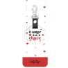 Porta-chaves "O amor e a chave"