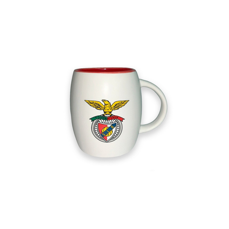 Caneca Barril Branca SL Benfica