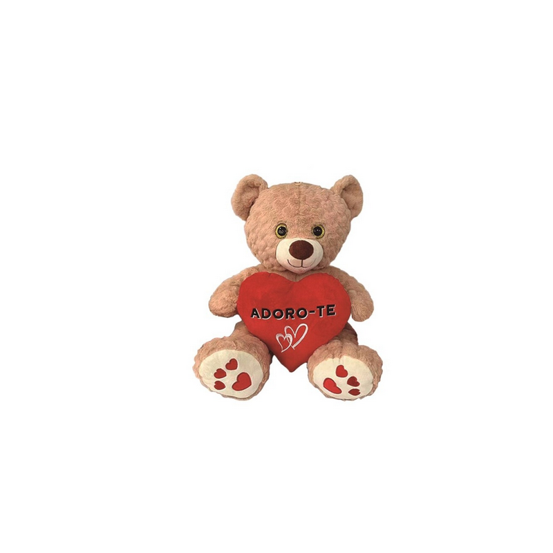 Urso Peluche Adoro-te 30 CM