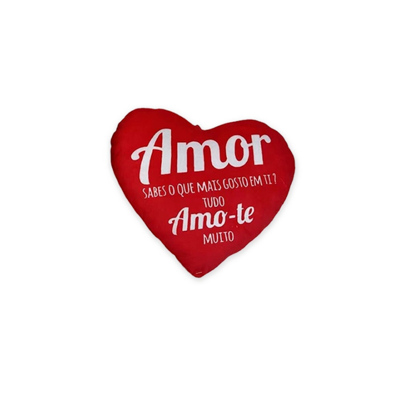 Almofada Coração Amor 40 cm