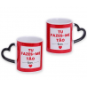 Caneca Asa Coração Fazes-me Tão Bem