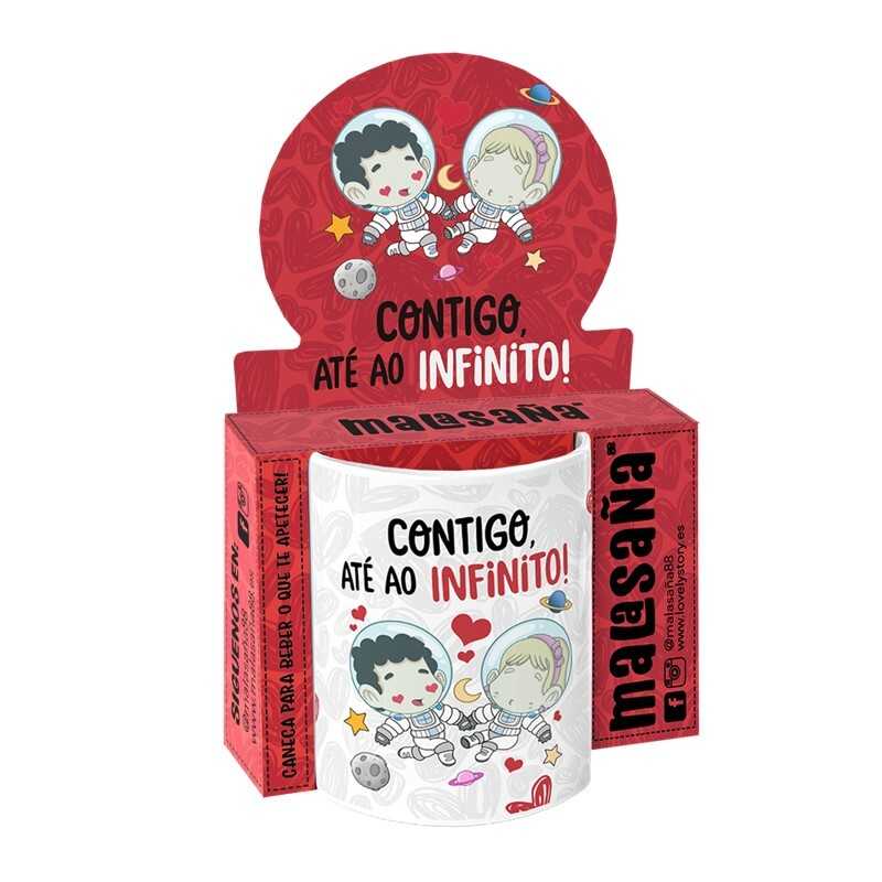 Caneca- Contigo até ao infinito