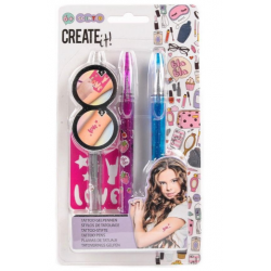 Crie-o! Canetas de gel de tatuagem de 3 peças