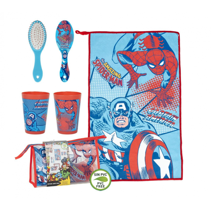 Avengers- Necessaire c/ acessórios