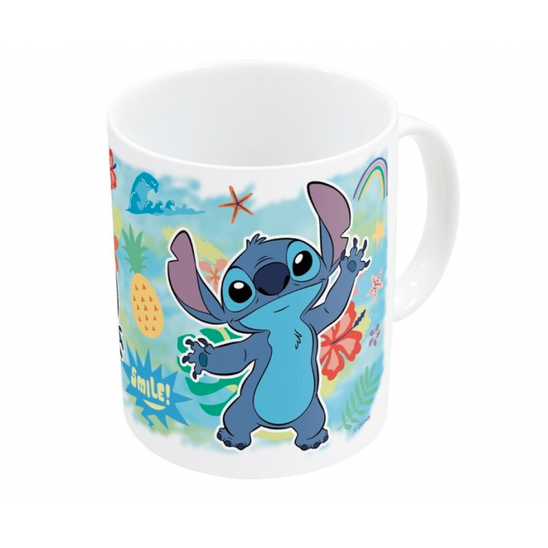 Caneca Stitch cerâmica 325ml