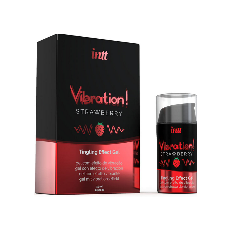 Gel Estimulante Vibratório Liquido Morango