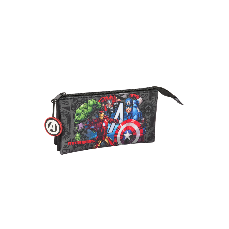 Estojo Triplo Avengers
