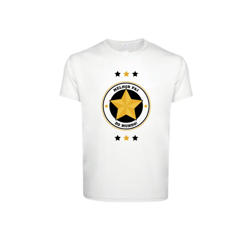 T-Shirt Branca Pai