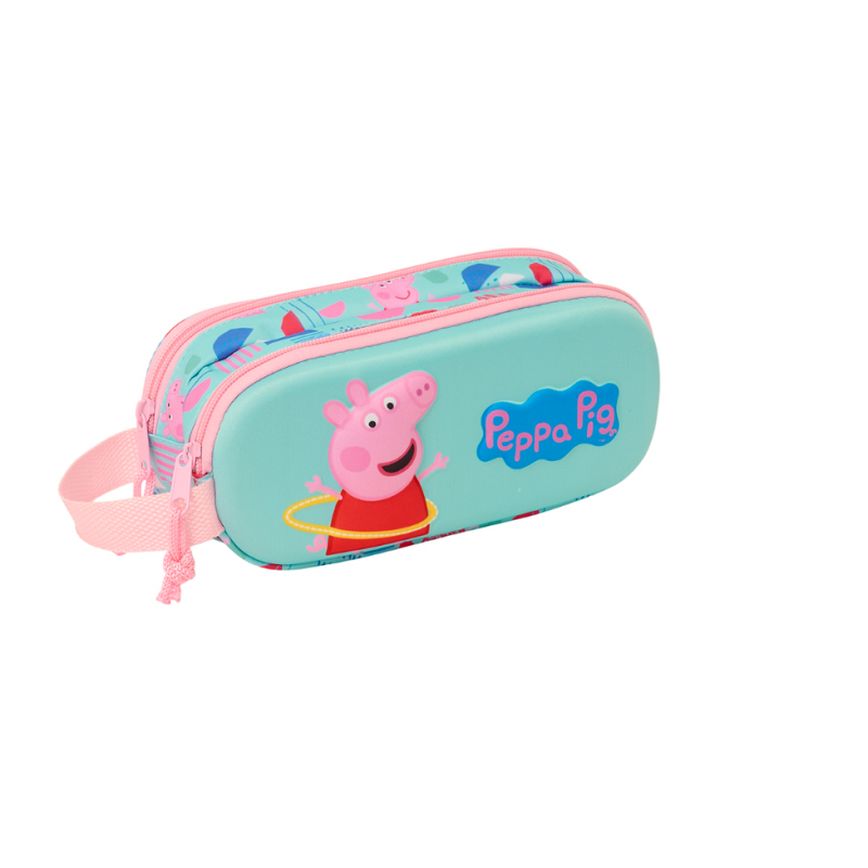Estojo Duplo Peppa Pig 3D