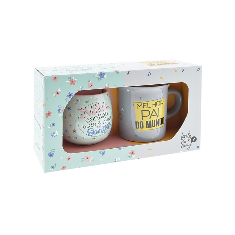 Set 2 Canecas Pai E Mãe