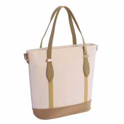 Mala mão/tiracolo bege Don...