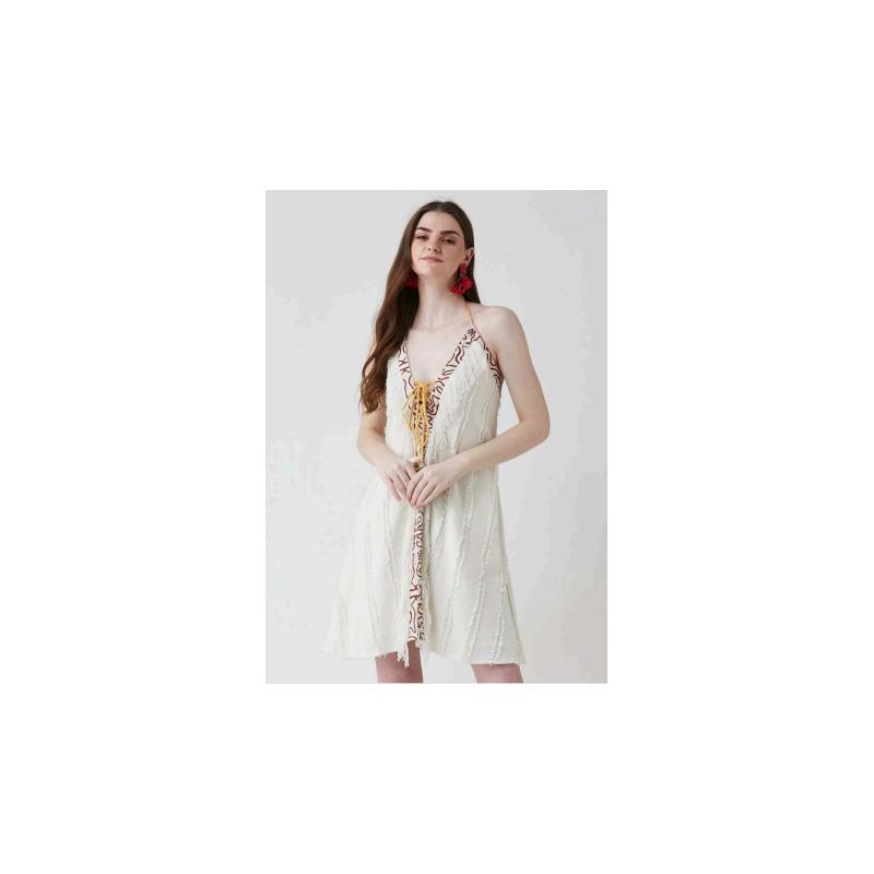 Vestido branco curto Be-Sunset