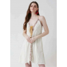 Vestido branco curto Be-Sunset