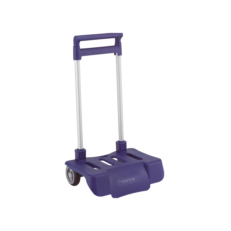 Trolley Escolar Porta Mochila Dobrável Safta - Várias Cores