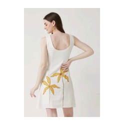 Vestido Curto Branco Be-Sunset