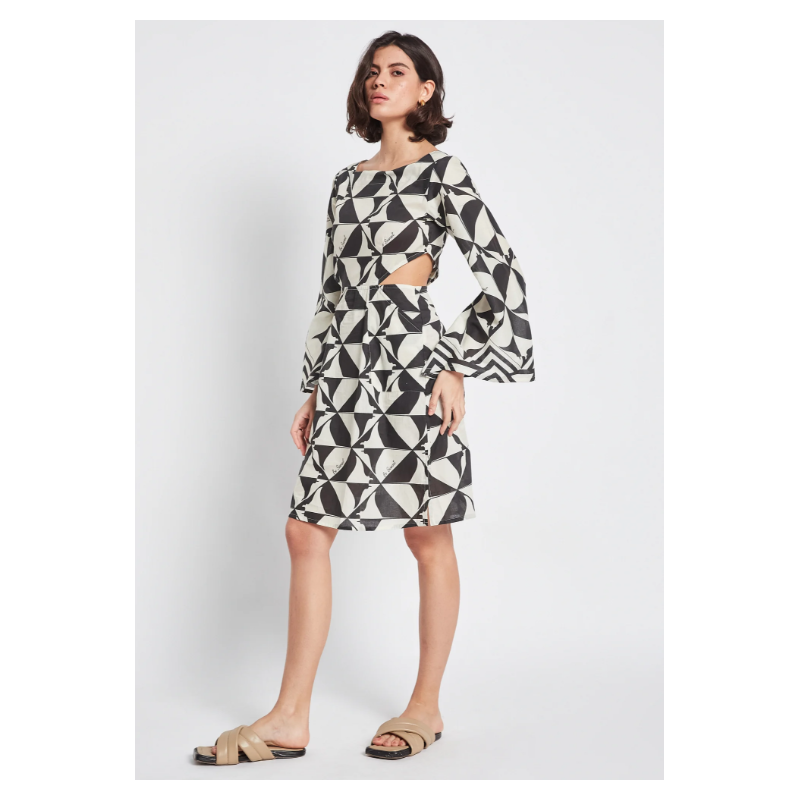 Vestido estampado  Be-Sunset